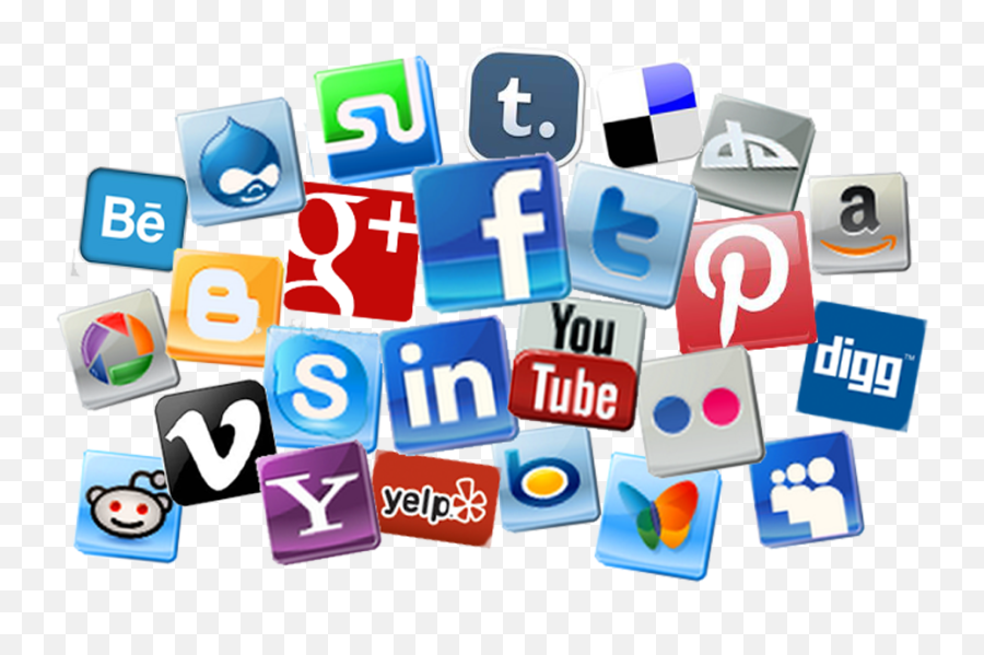 Social Networking Apps - Social Networking Service Emoji,Social Networks Logo