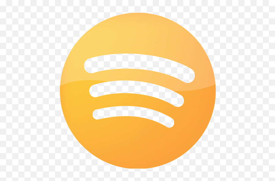 Web 2 Orange 2 Spotify Icon Emoji,Spotify Transparent