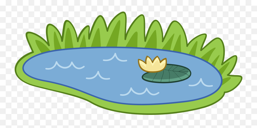 Lake Clipart - Water Lilies Emoji,Lake Clipart