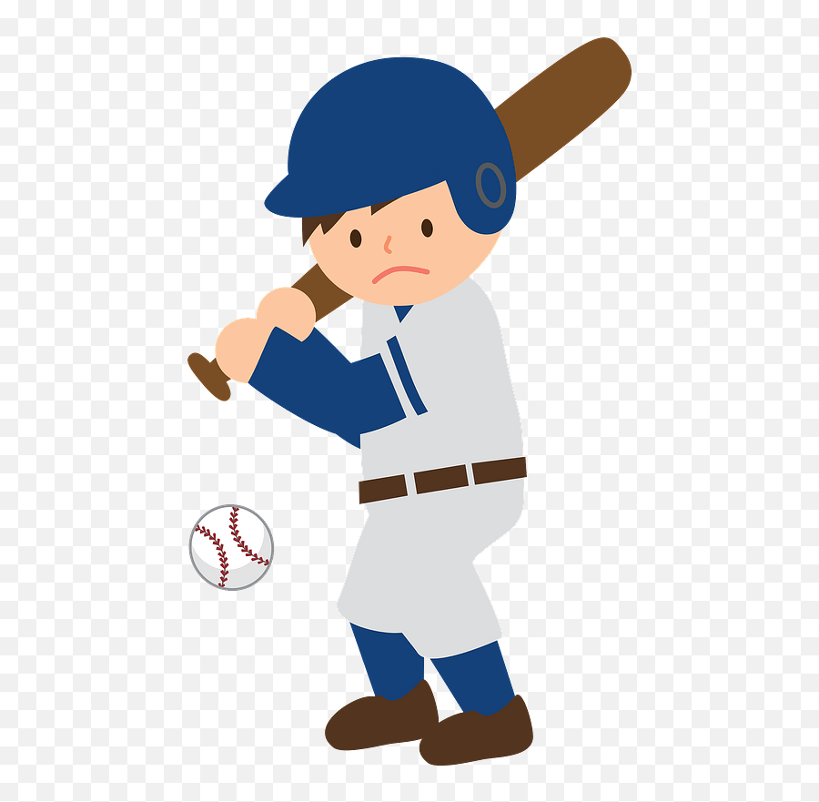 Baseball Batter Clipart Free Download Transparent Png Emoji,Baseball Clipart Free
