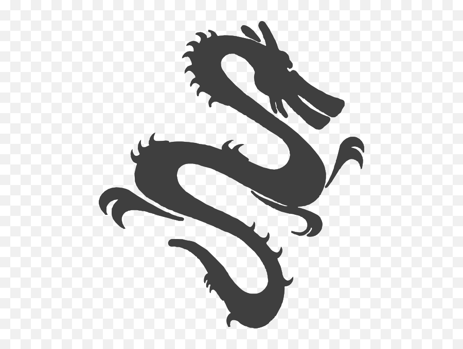 Use Grey Silhouette Dragon Icon Png Png Emoji,Dragon Icon Png