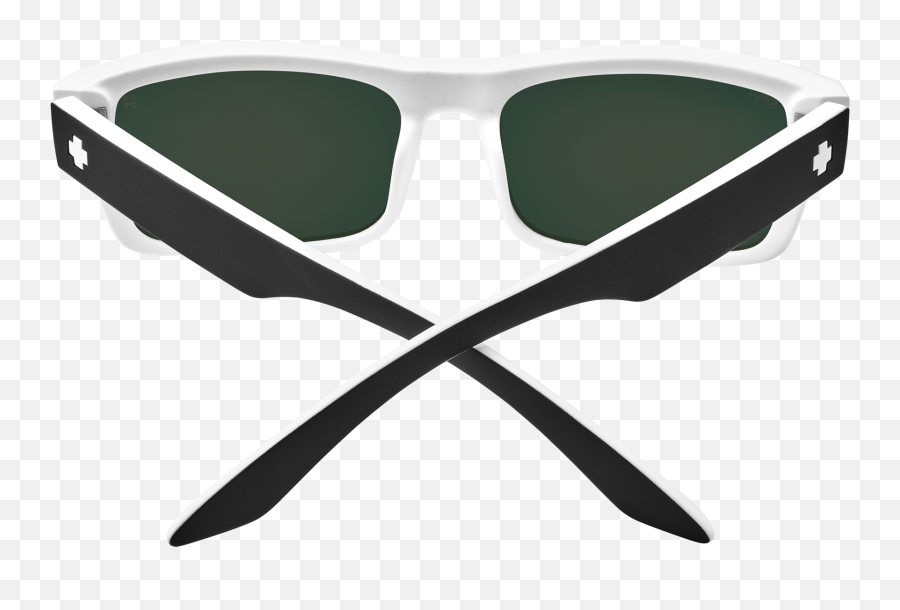 Discord Lite Sunglasses - Low Profile Happy Lens Spy Optic Emoji,Black And White Discord Logo