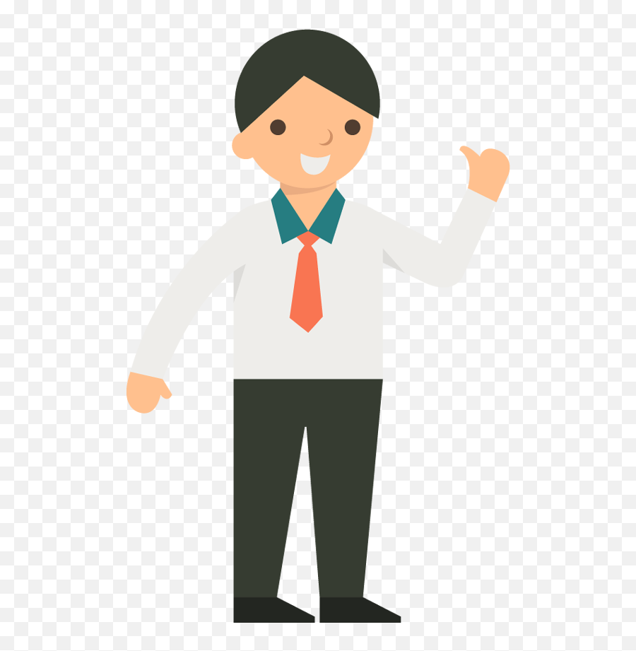 Download Businessman Transparent Animated - Man Cartoon Emoji,Business Man Clipart
