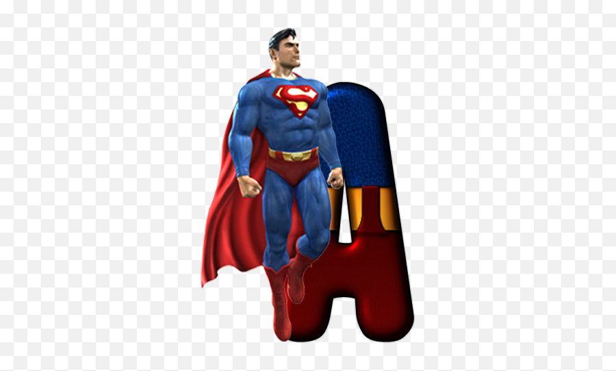 Download Pin By Alfabeto Decorativo On Alfabetos - Superman Emoji,Superman Cape Png