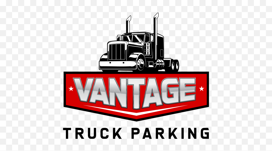 Vantage Truck Parking - Bolingbrook Contact Us Emoji,Truck Logo Design