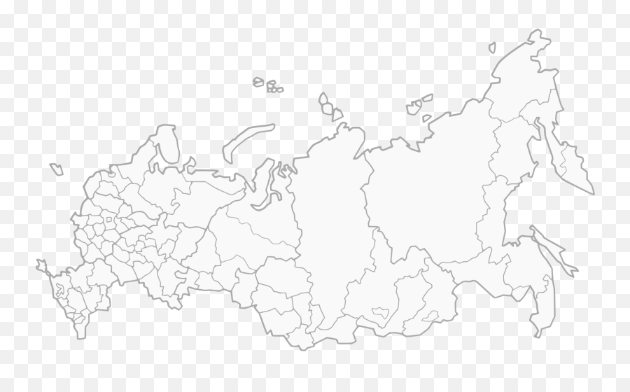 Blank Map Of Russia - Russia Map Vector Png Emoji,Map Png