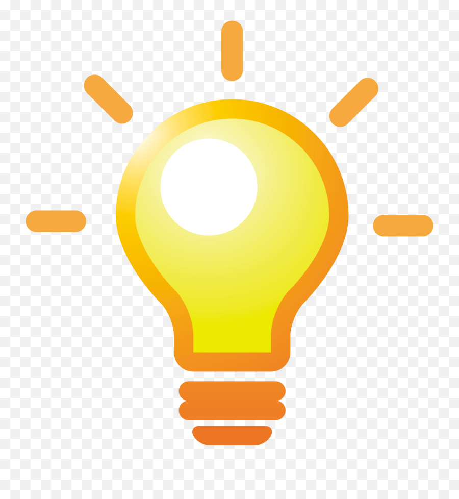 Light Bulb Idea Illustration Free Image Download Emoji,Light Bulb Idea Png