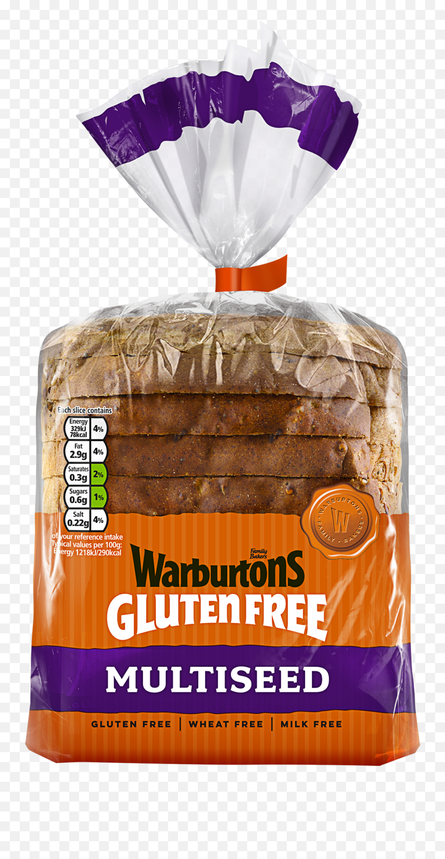 Multiseed Loaf Gluten Free Bread Warburtons Gluten Free Emoji,Bread Slice Png