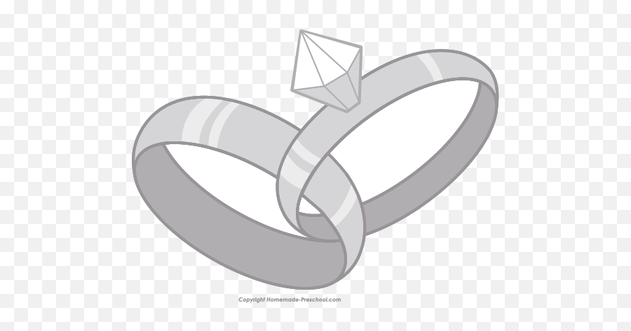 Free Wedding Rings Clipart - Wedding Rings Clipart Siler Emoji,Wedding Rings Clipart