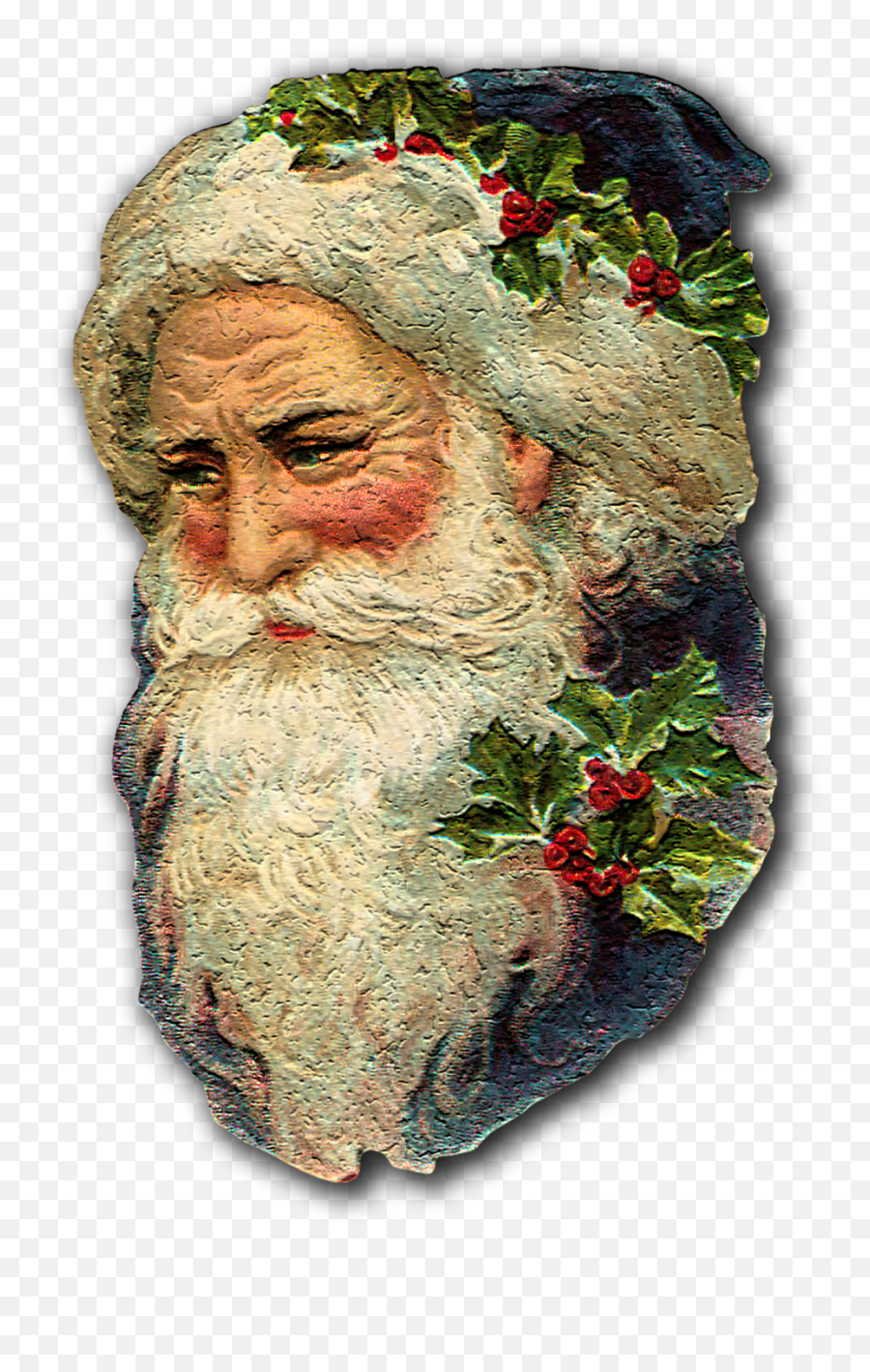 Old World Santa Drawings 35 Images World Santa Crown On Emoji,Vintage Santa Clipart