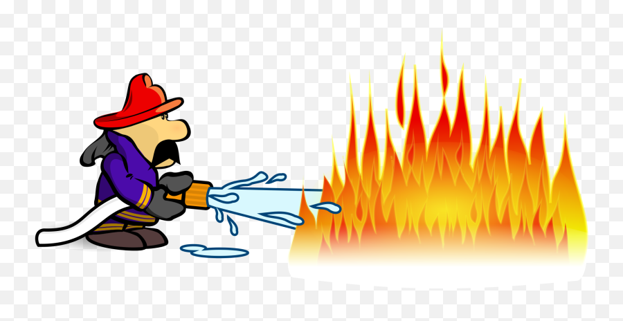 Fireman Clipart Action Clipart Fireman Action Transparent - Fireman In Action Clipart Emoji,Fireman Clipart