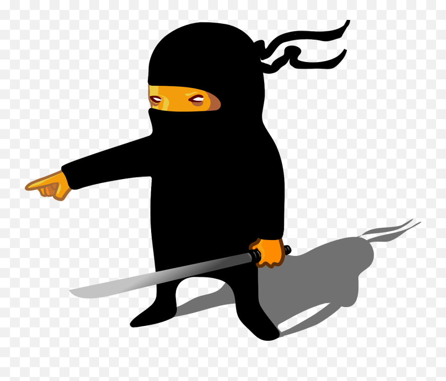 Ninja - Ninja Man In Cartoon Emoji,Ninja Clipart