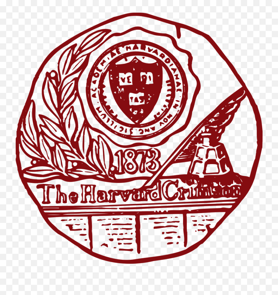 Crimson Logo - Harvard Crimson Emoji,Harvard Logo