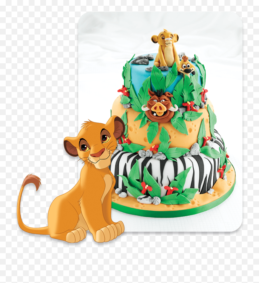 Disney Cakes Sweets - Lion King Cartoon Cake Emoji,Walt Disney Pictures Presents Logo The Lion King