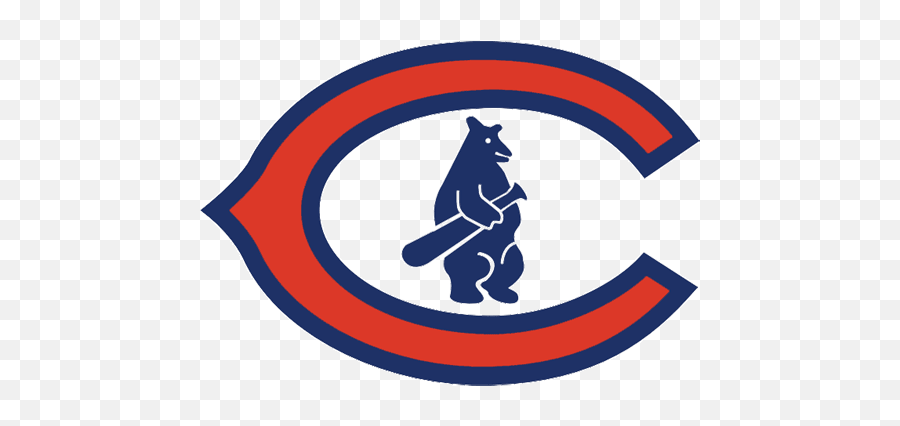 Chicago Cubs - Logo History Retroseasons Chicago Cubs Primary Logo Emoji,Chicago Cubs Logo