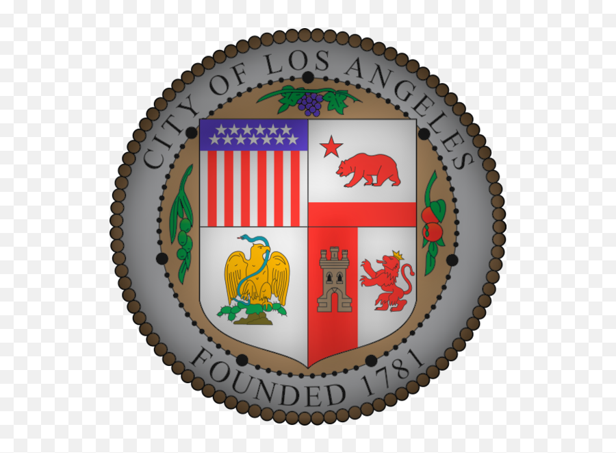 New Lapd Mission Row Police Station - Los Angeles City Logo Transparent Emoji,Lspd Logo