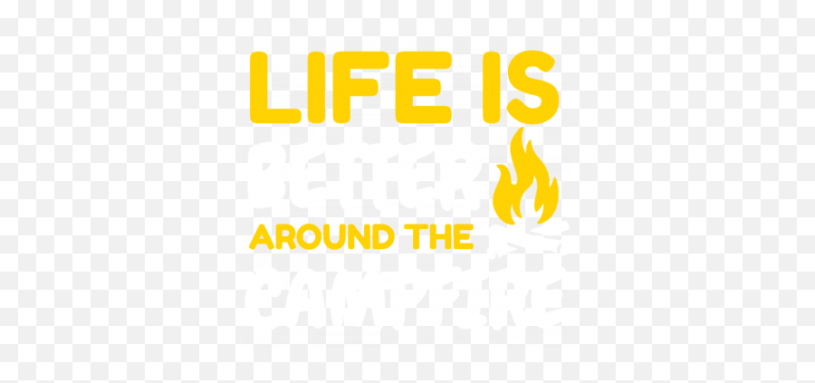 Campfire - Vertical Emoji,Life Is Good Logo