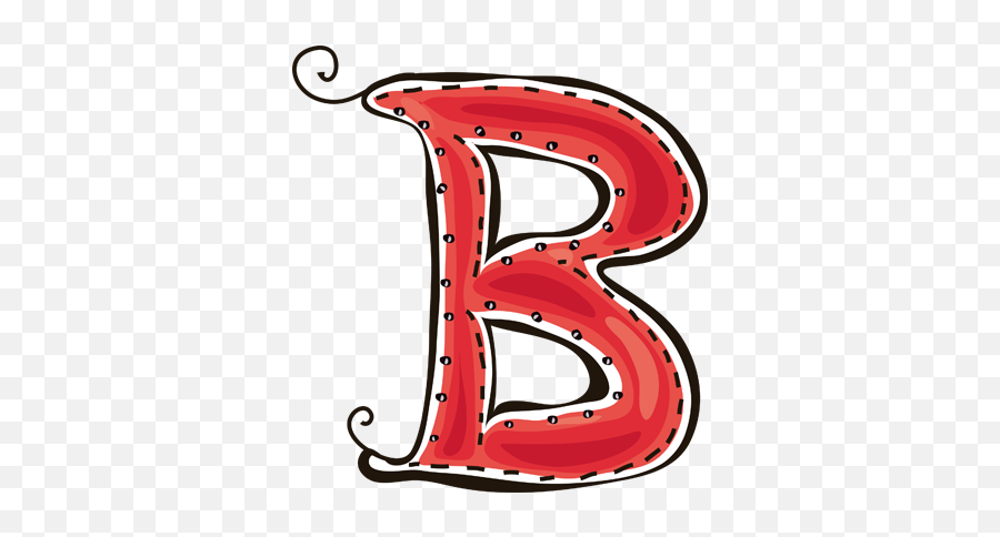 Decorative Letter B - Letra B Infantil Png Png Download Letra B Dibujo Png Emoji,Letter B Png
