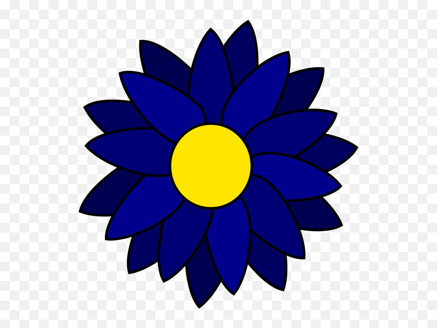 Daisy Clipart Blue Daisy Flower Daisy - Sunflower Clipart Png Hd Emoji,Daisy Clipart
