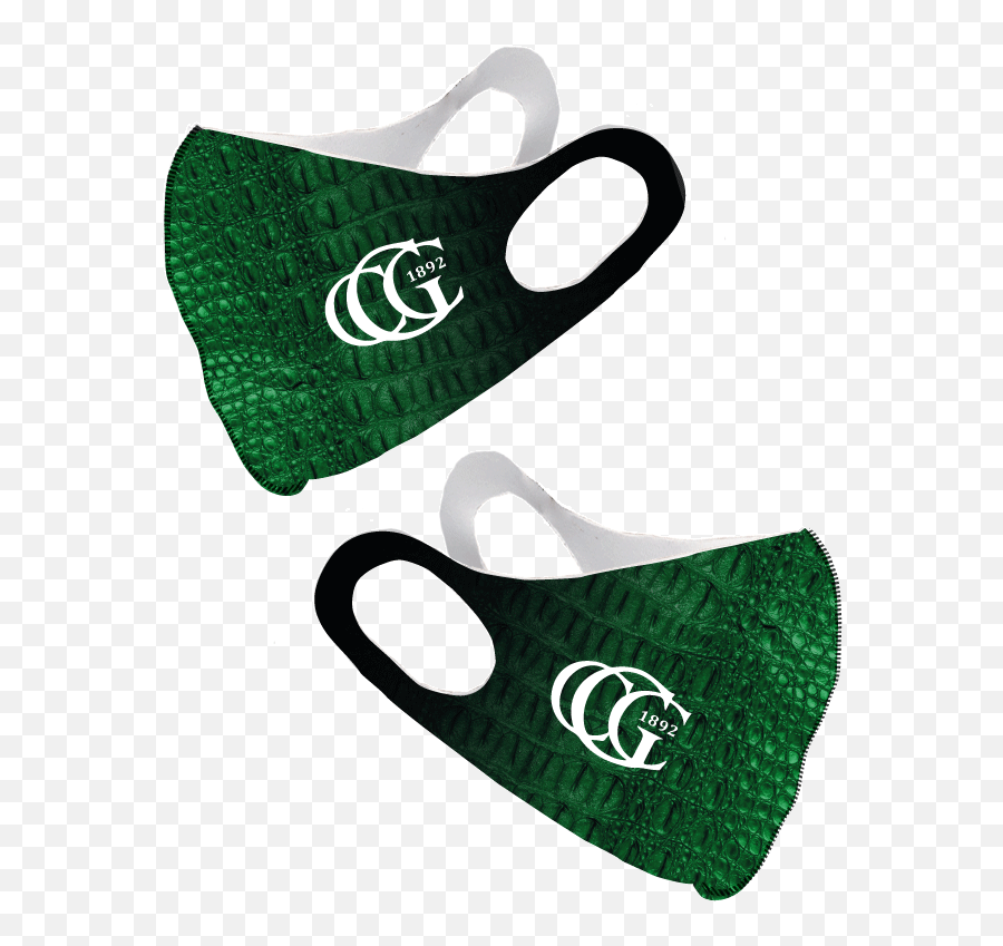 Greenwich Country Club Custom Olson - Mask Emoji,Custom Logo Face Mask