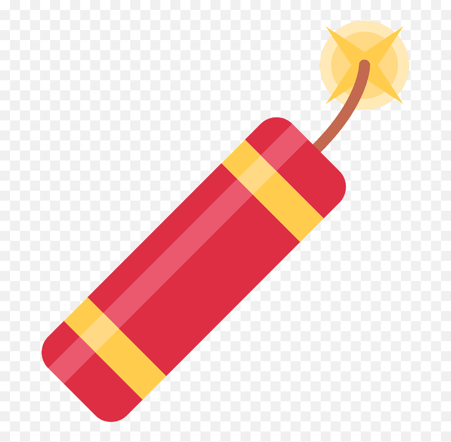 Firecracker Emoji Clipart - Meaning,Firecracker Clipart