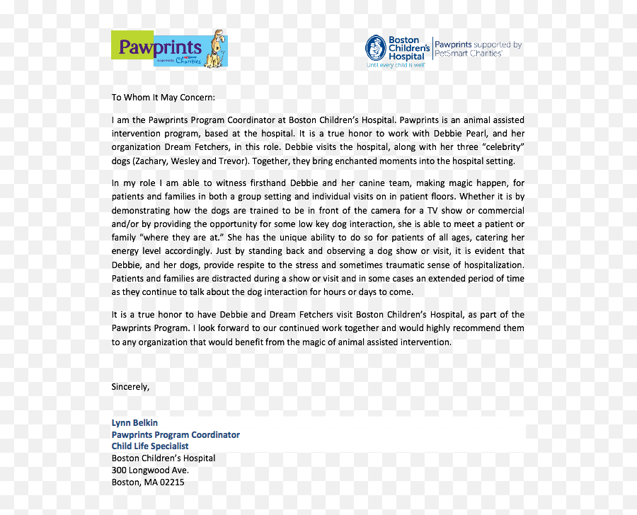 Brenda Haack Boronski Rebekah Cried - Document Emoji,Boston Children's Hospital Logo