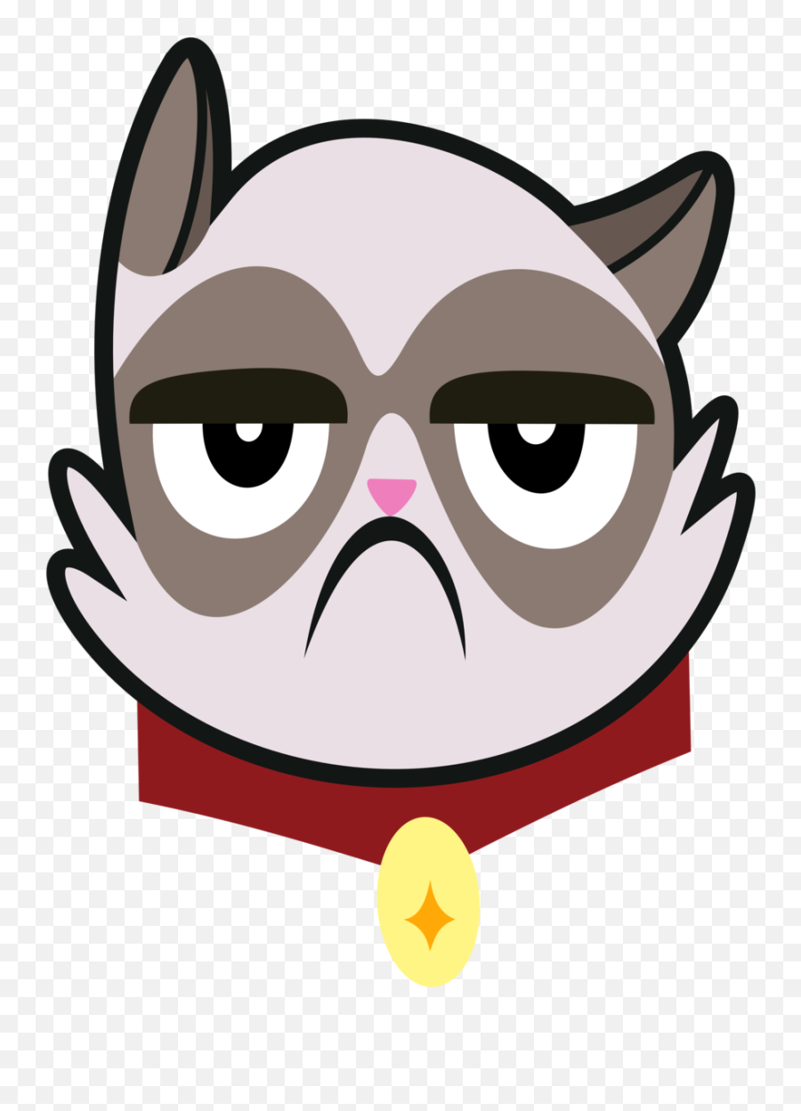 Grumpy Cat Clipart Transparent Emoji,Grumpy Cat Clipart