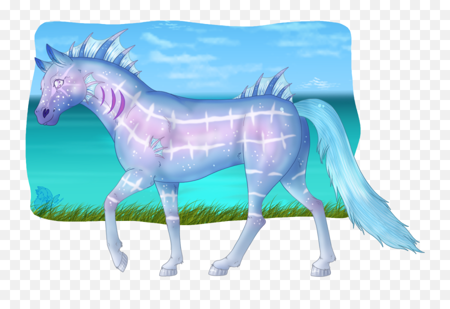 Seahorse Fan Art By Min19 - Fur Affinity Dot Net Star Stable Seahorse Emoji,Seahorse Clipart