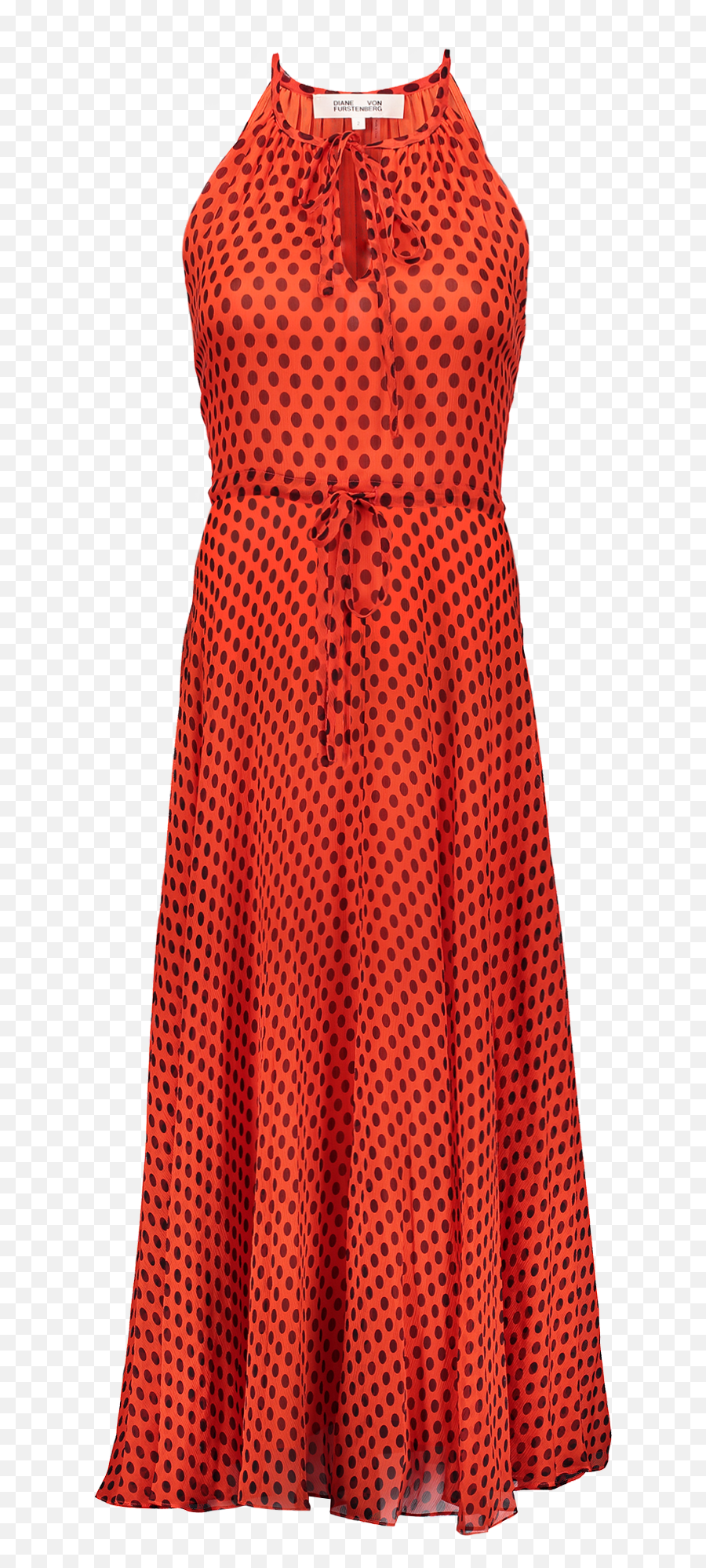Download Key Hole Maxi Dress Dot Vermillion - Dress Full Emoji,Key Hole Png