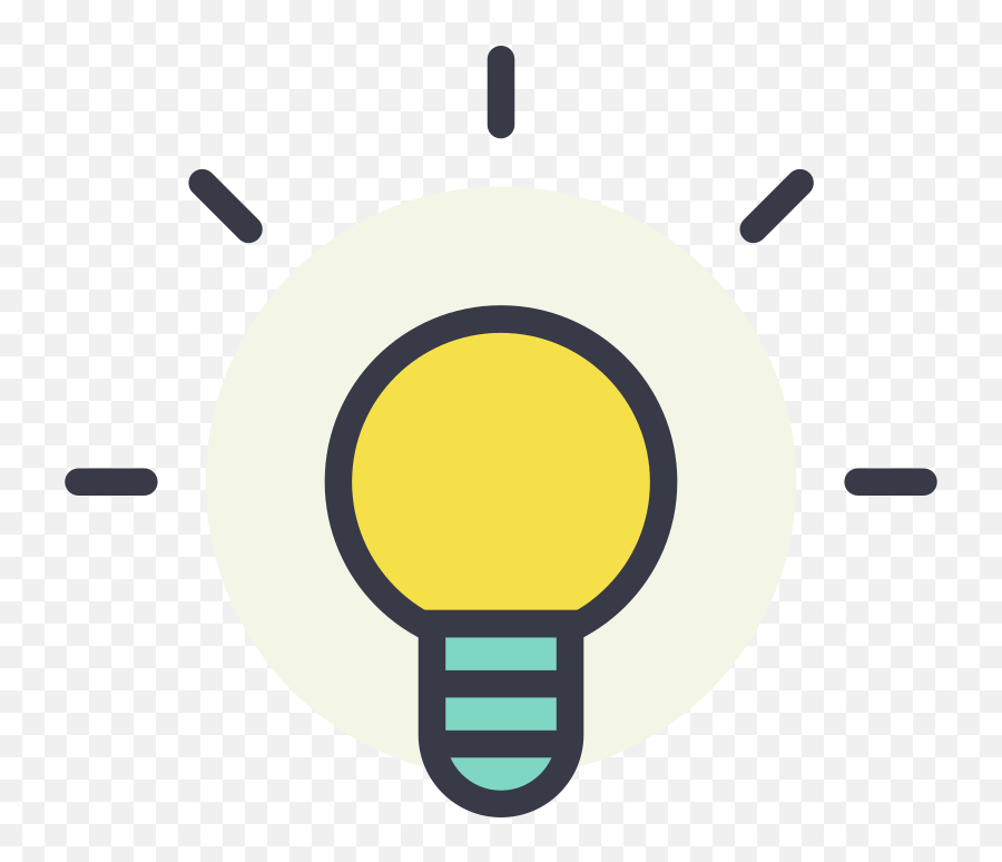 Idea Light Bulb Clipart Illustrations U0026 Images In Png And Svg Emoji,Light Bulb Idea Png