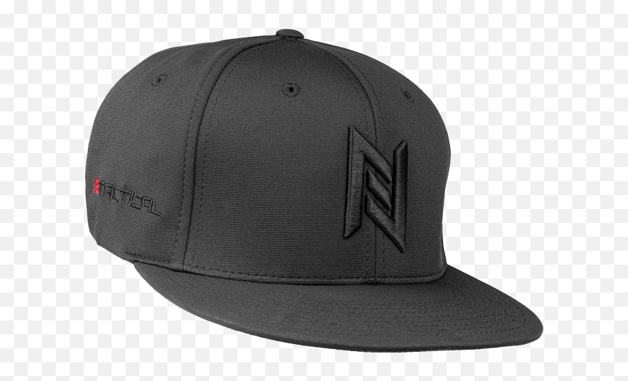 All New N8 Fitted Pitch Black Hat N8 Tactical Emoji,Gun Logo Hats