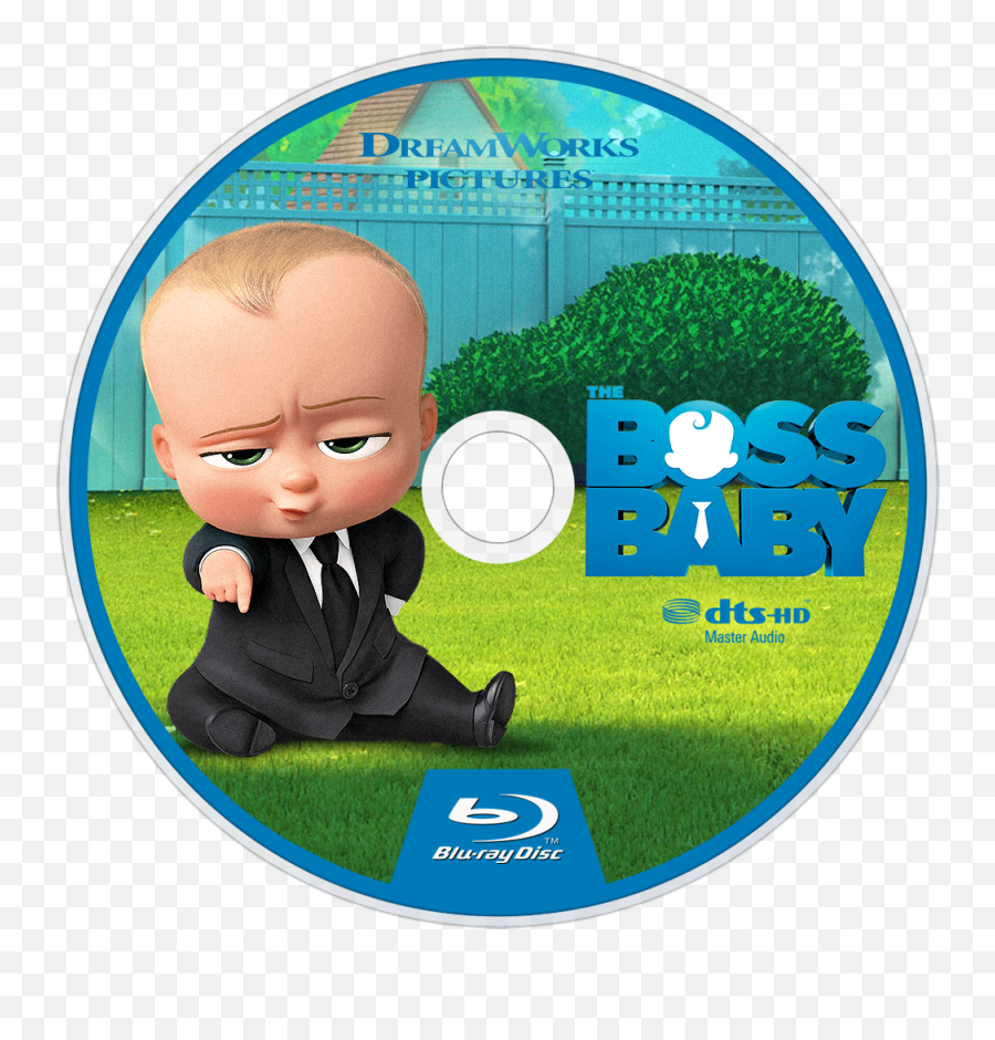 Download The Boss Baby Bluray Disc Image - Boss Baby Cd Boss Baby Dvd Disc Emoji,Boss Baby Png