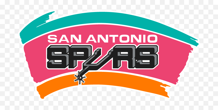 The Greatest Team - Old Spurs Logo Transparent Emoji,Nba Logo