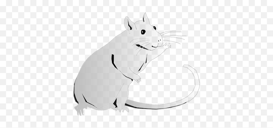Free Rat Mouse Illustrations - Cute Rat Cartoon Waving Emoji,Rat Transparent Background