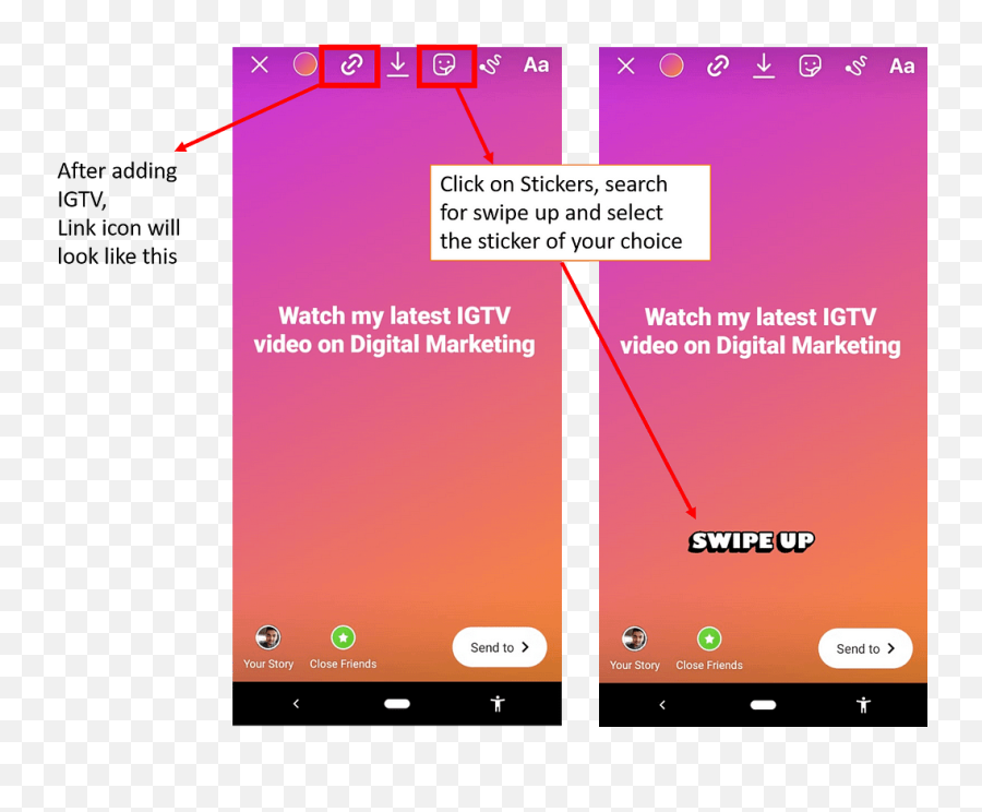Swipe Up Link Instagram Not Working - Vertical Emoji,Swipe Up Png