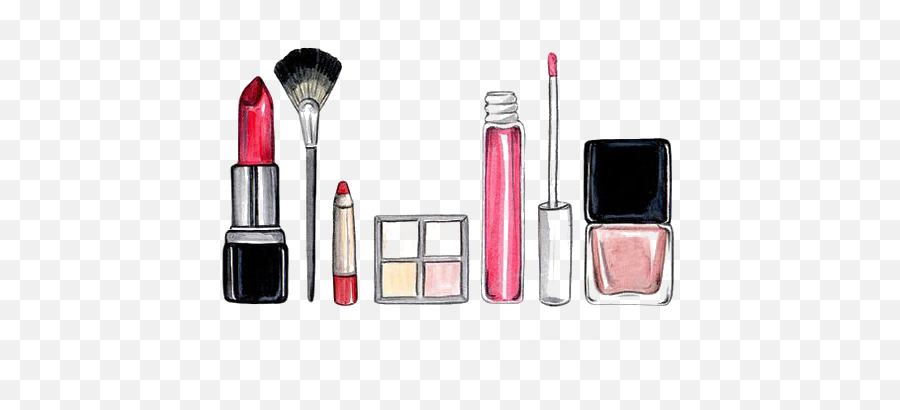 Download Eye Artist Makeup Cartoon Brush Make - Up Shadow Cartoon Cosmetics Png Emoji,Shadow Clipart