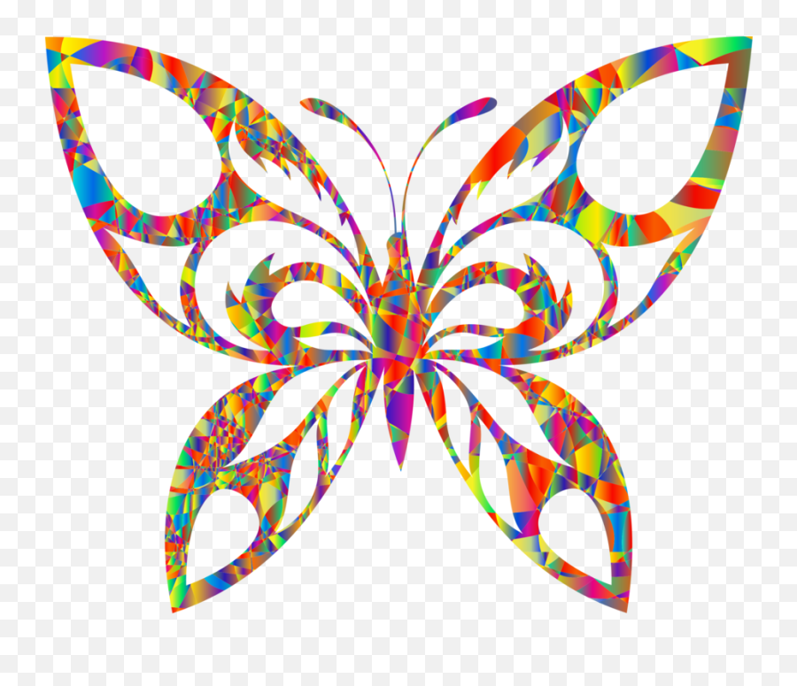Butterfly Silhouette Drawing - Gold Butterfly No Background Edgy Butterfly Tattoo Emoji,Butterfly Outline Clipart