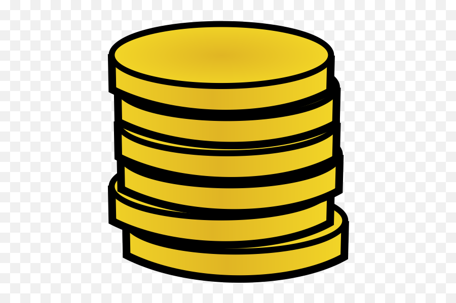 Stack Of Gold Coins Clipart - Stack Of Coins Clipart Emoji,Gold Coins Clipart