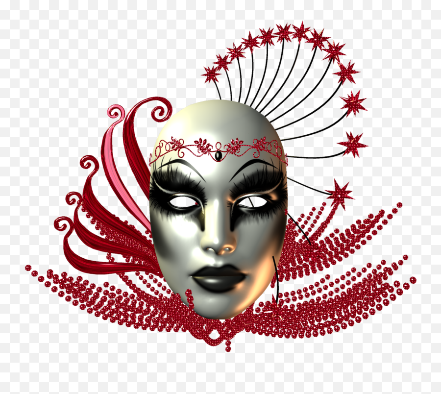 Carnival Mardi Gras Mardi Gras Halloween Face Makeup - Carnival Emoji,Theater Masks Clipart