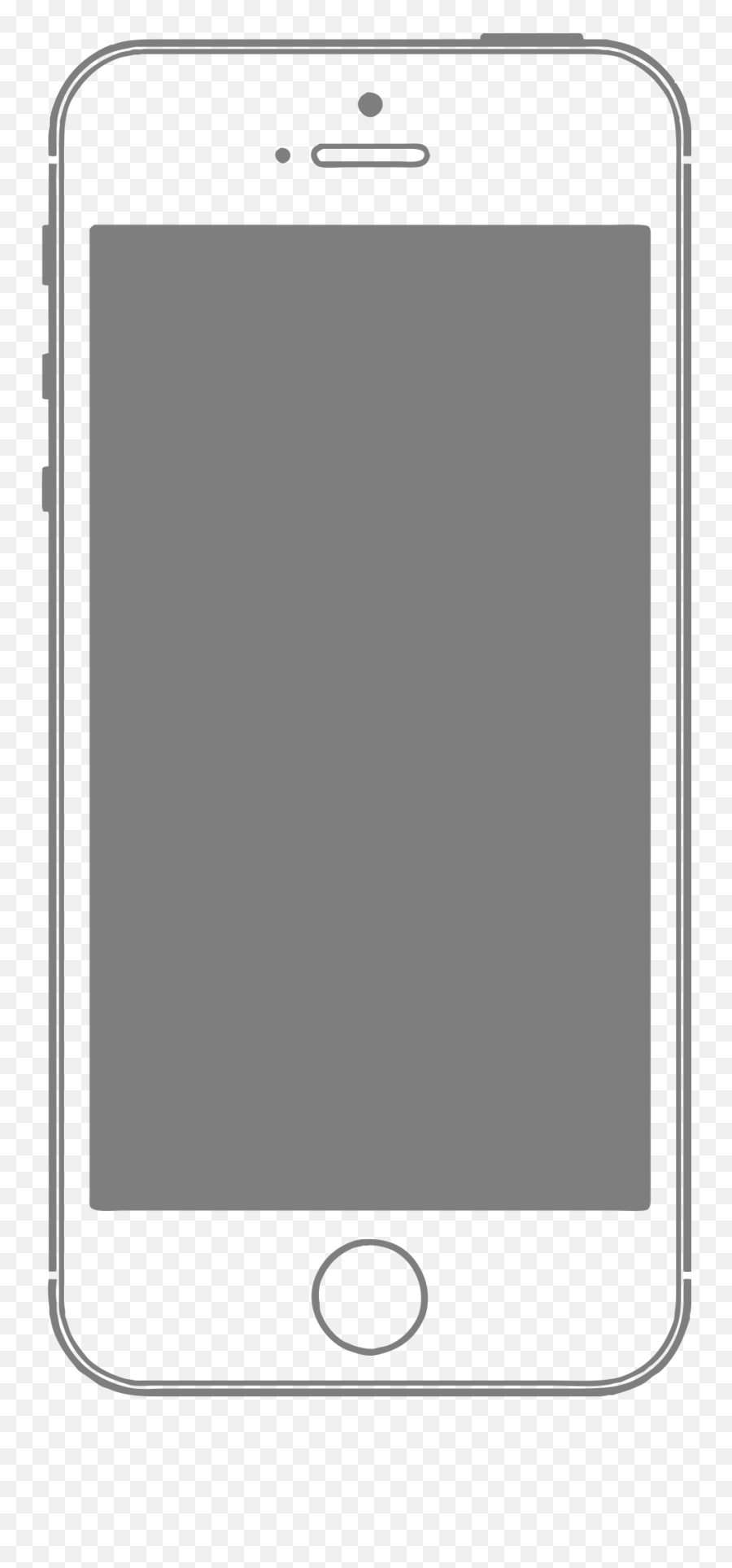 Hd Iphone Wireframe Png Image Free - Portable Emoji,Iphone Png