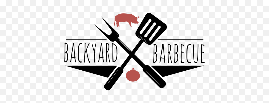 Backyard Barbecue Lettering - Transparent Png U0026 Svg Vector File Cultivating Tools Emoji,Barbecue Logo