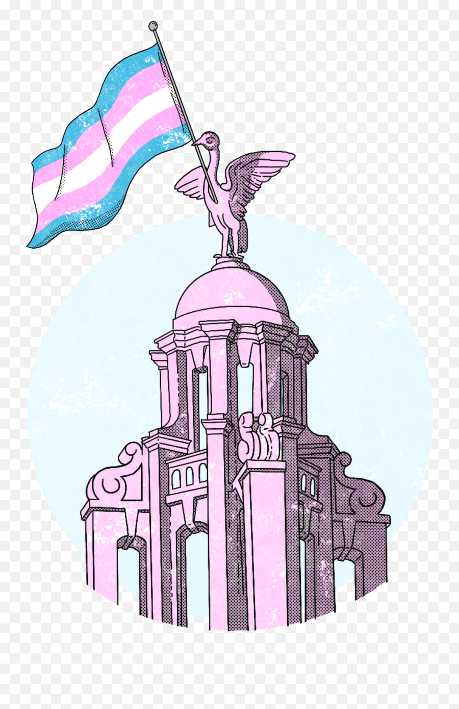Liverpools First Trans Pride Comics - Flagpole Emoji,Trans Flag Png
