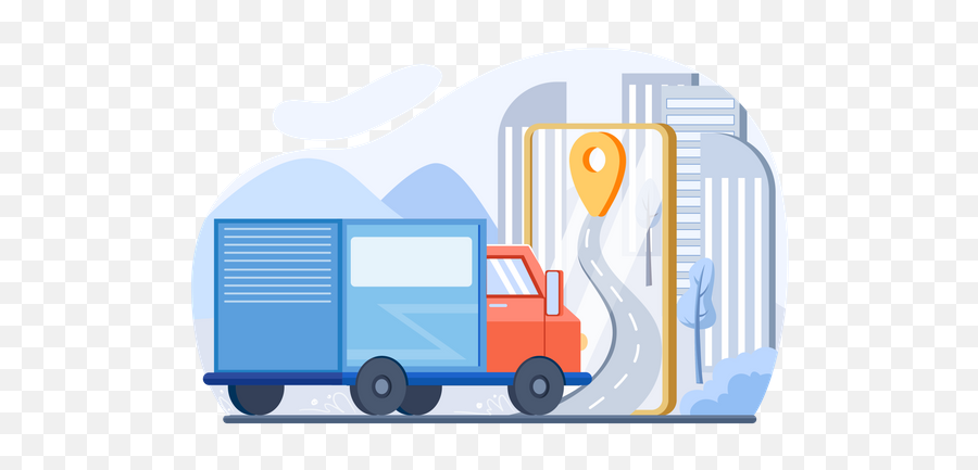 Best Premium Delivery Man Delivers Online Order Illustration Emoji,Delivery Truck Clipart