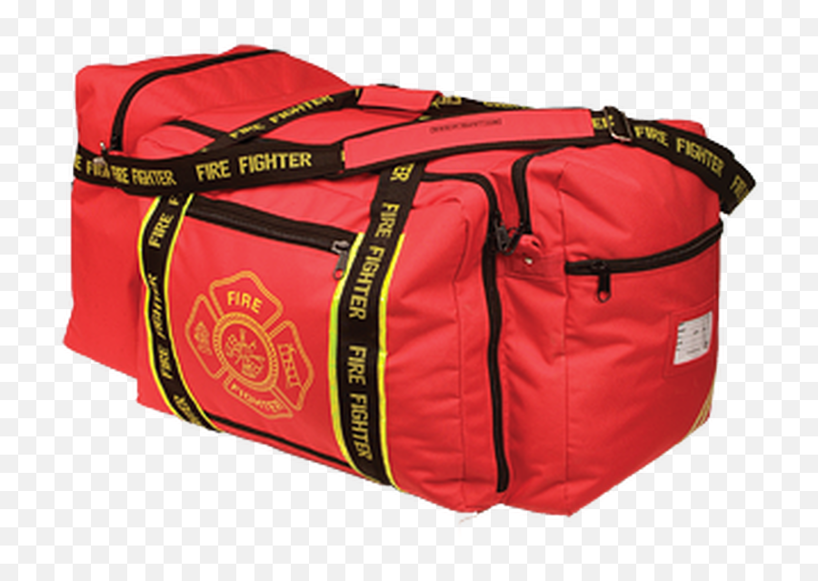 Occunomix Ok - 3000 Large Red Firefighter Gear Bag Emoji,Maltese Cross Logo