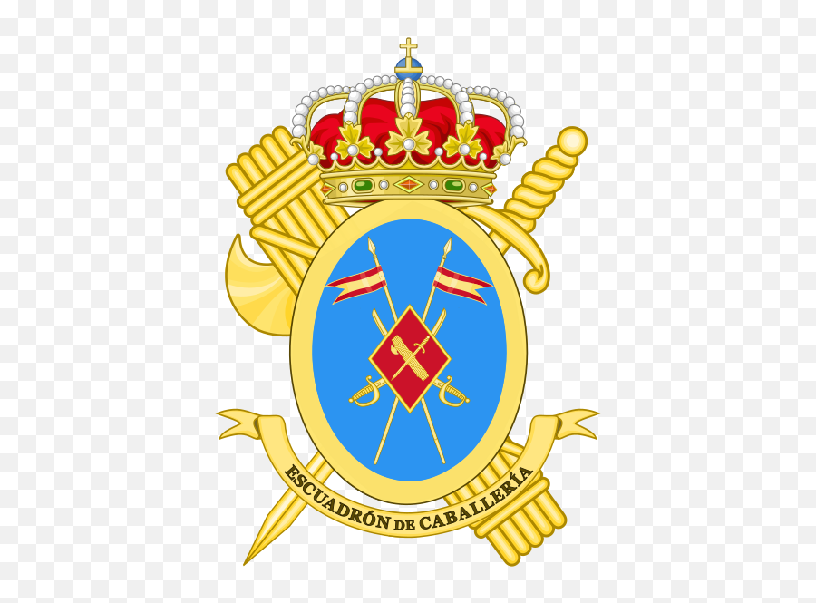 Filecavalry Squadron Guardia Civilpng - Heraldry Of The World Emoji,Cavalry Clipart