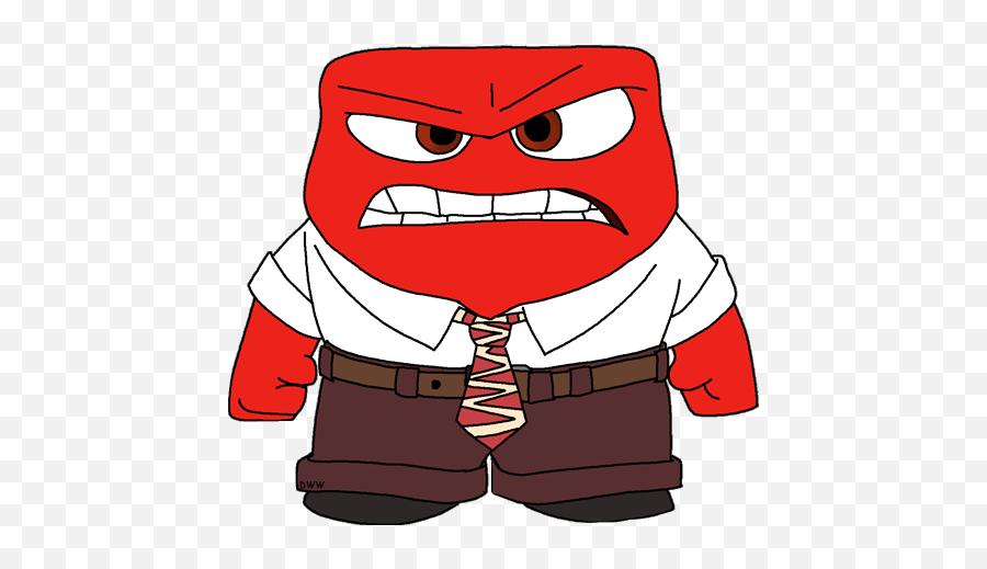 Free Clip Art - Clip Art Inside Out Characters Emoji,Angry Clipart