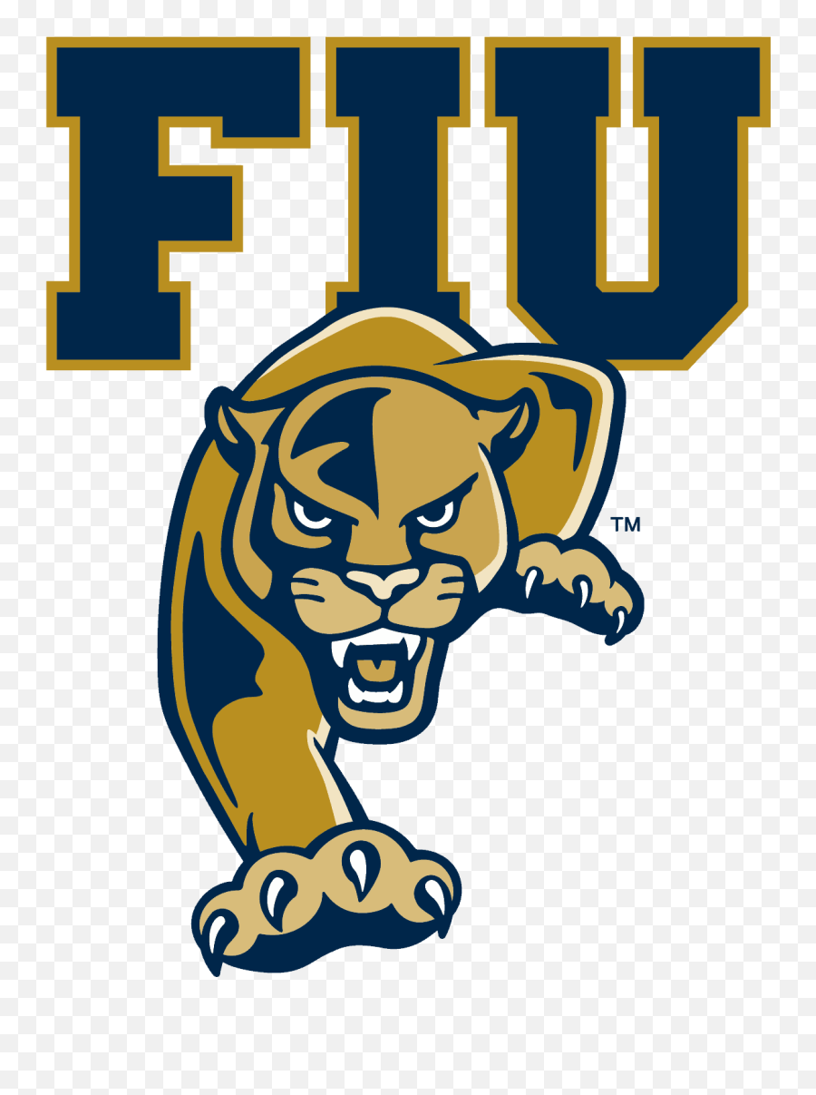 Fiu Panthers Logo Download Vector - Florida International University Flag Emoji,Panthers Logo