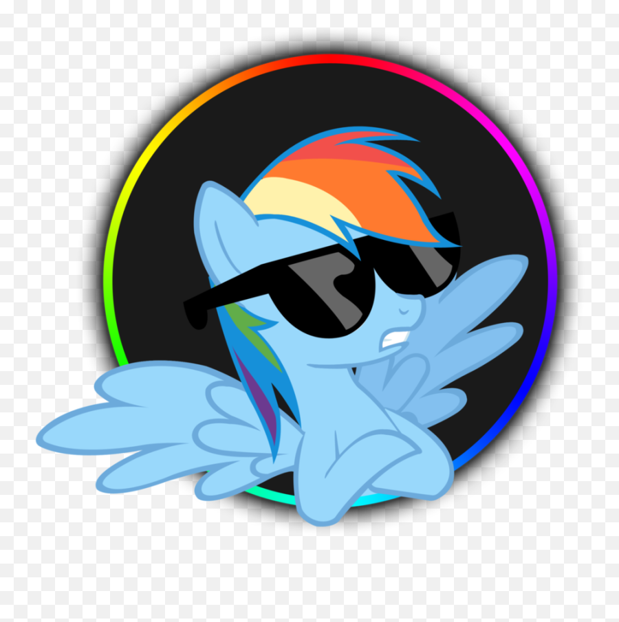 Free Cool Png Download Free Clip Art - Cool Rainbow Dash Png Emoji,Cool Png