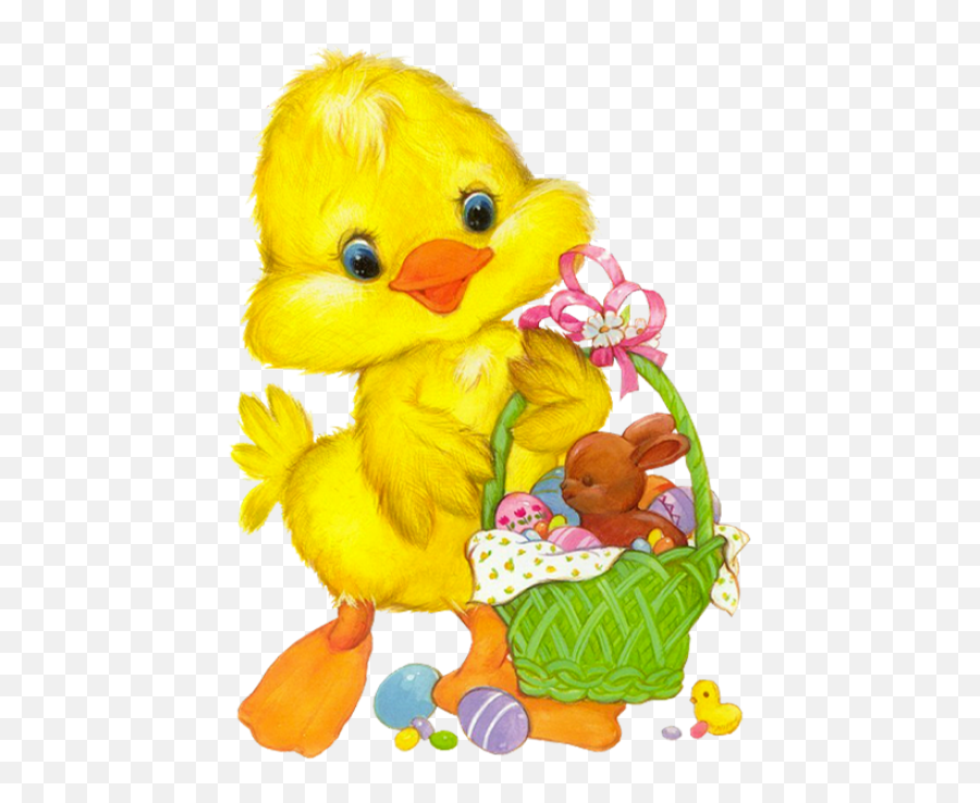 Baby Chicken - Psp Tubes Easter Png Download Original Emoji,Easter Png