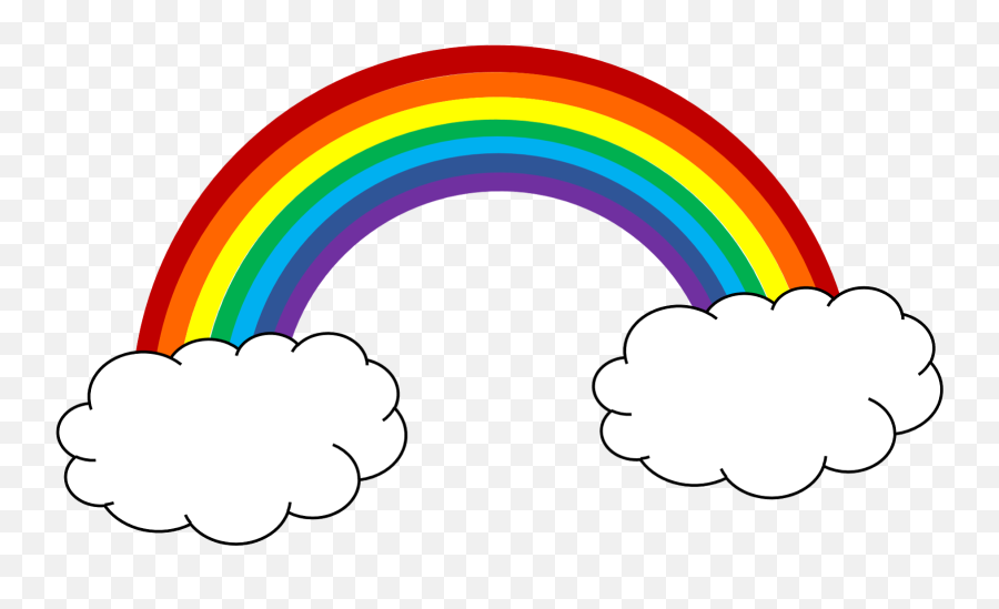Free Clip Art - Rainbow Clipart Png Emoji,Free Clipart